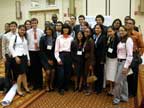 Group photo at poster session